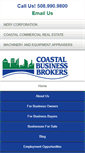Mobile Screenshot of coastalbizbrokers.com